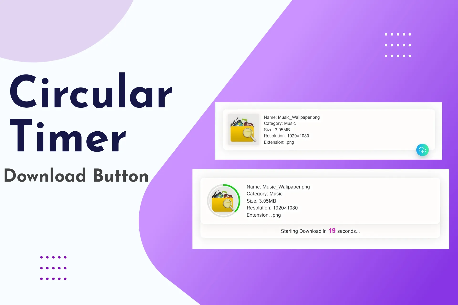 Circle Timer Download Box