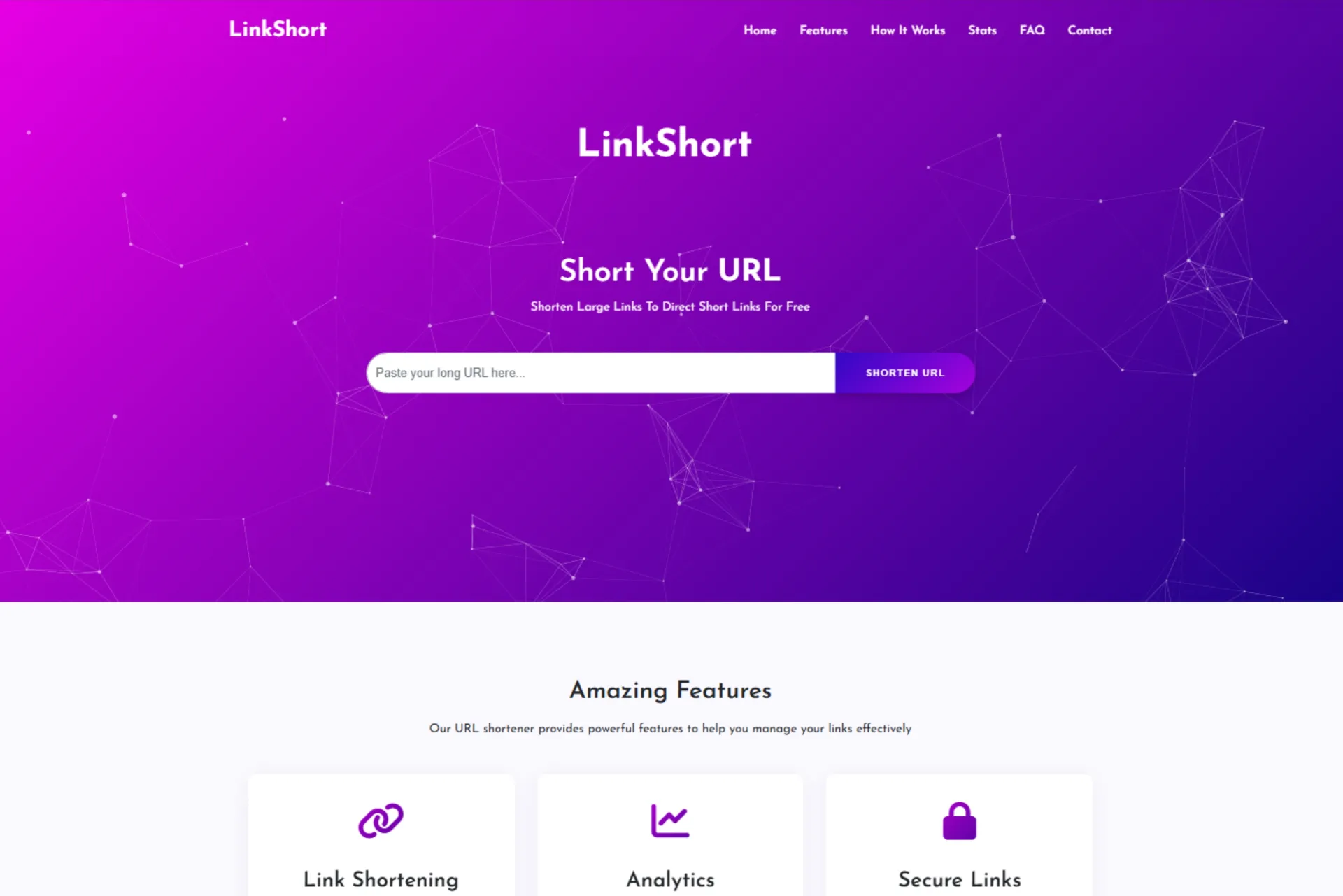 LinkShort – Free URL Shortener