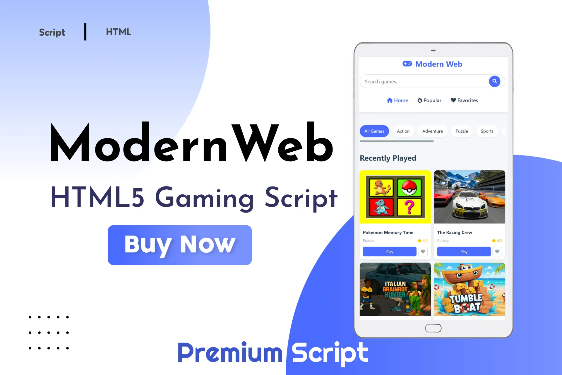 Modern Web - HTML5 Script