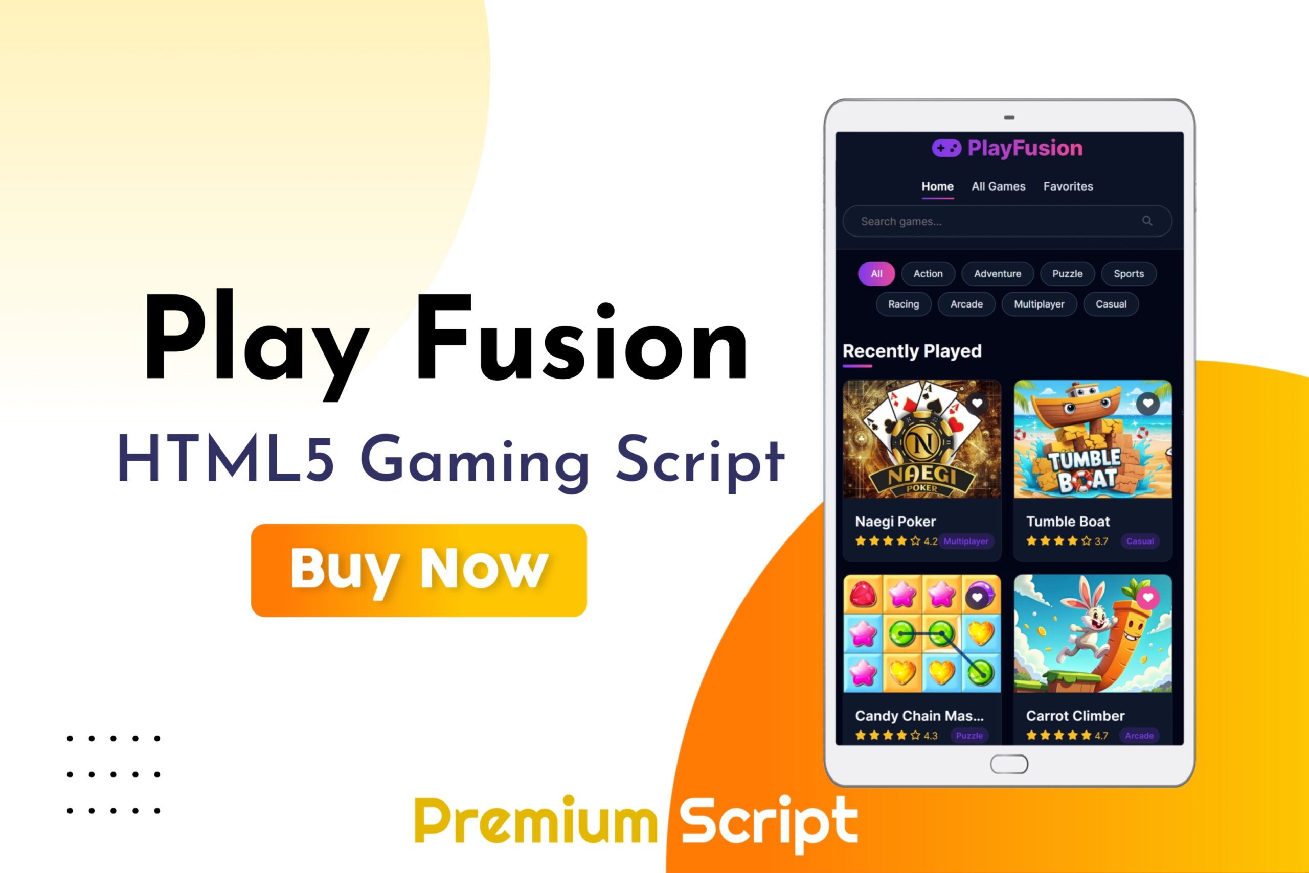 Play Fusion - HTML5 Script