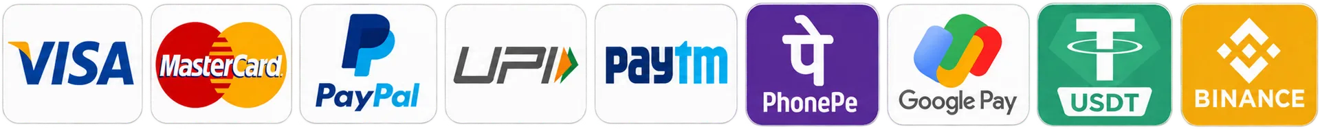 Payment methods